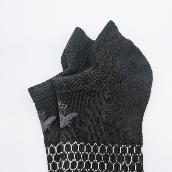Bombas Socks 6 Pairs Men Ankle Socks Black *NWOT* - Picture 6 of 7